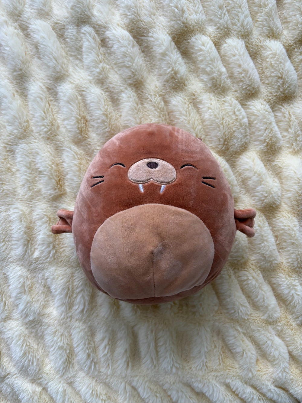 Squishmallow Brown Otter Pillow